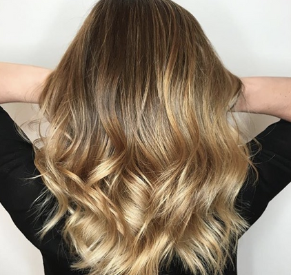 Balayage hair